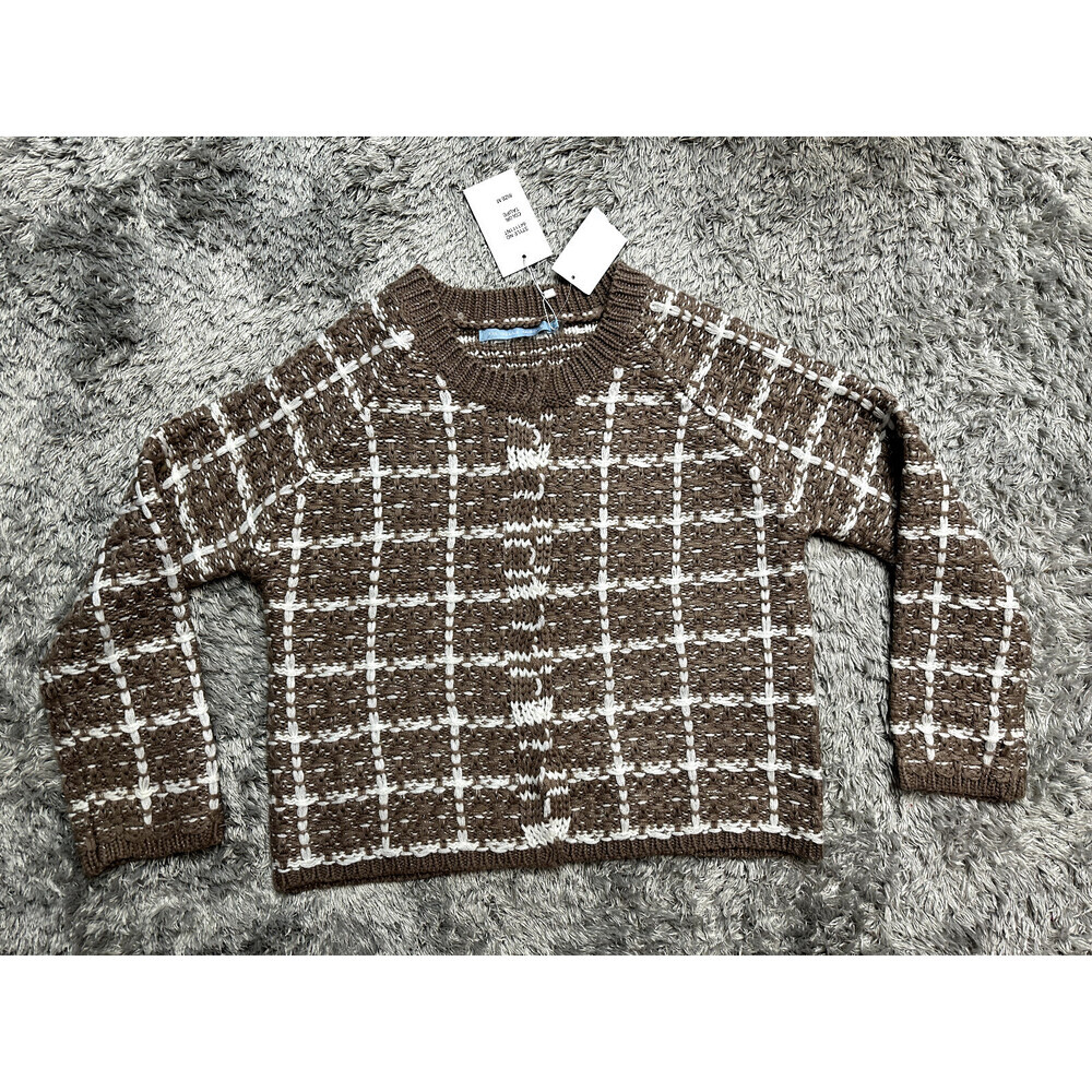 Michelle Nicole women's Button long sleeve Cardigan Taupe Sz M Medium